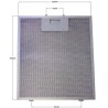 ΦΙΛΤΡΟ ΑΠΟΡΡΟΦΗΤΗΡΑ 222mm*248mm WHIRLPOOL AEG ELECTROLUX
