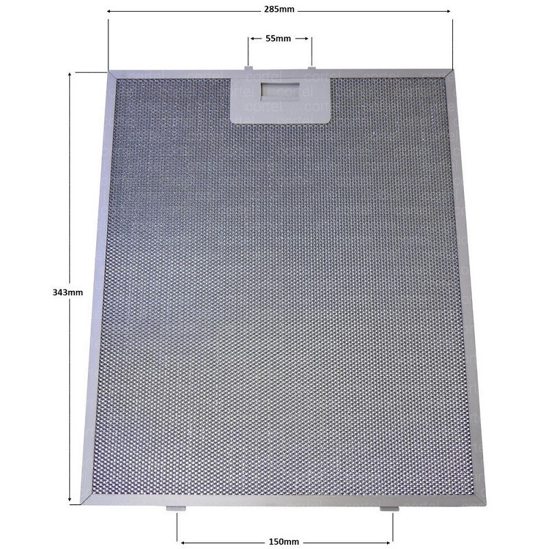 ΦΙΛΤΡΟ ΑΠΟΡΡΟΦΗΤΗΡΑ 285mm*343mm AEG ELECTROLUX