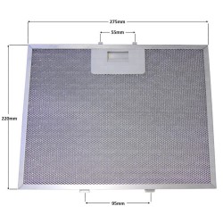 ΦΙΛΤΡΟ ΑΠΟΡΡΟΦΗΤΗΡΑ 275mm*220mm ELICA BEKO