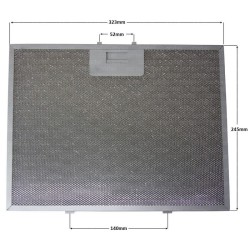 ΦΙΛΤΡΟ ΑΠΟΡΡΟΦΗΤΗΡΑ 323mm*245mm DAVOLINE