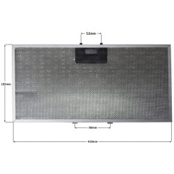 ΦΙΛΤΡΟ ΑΠΟΡΡΟΦΗΤΗΡΑ 195mm*410mm SIEMENS BOSCH