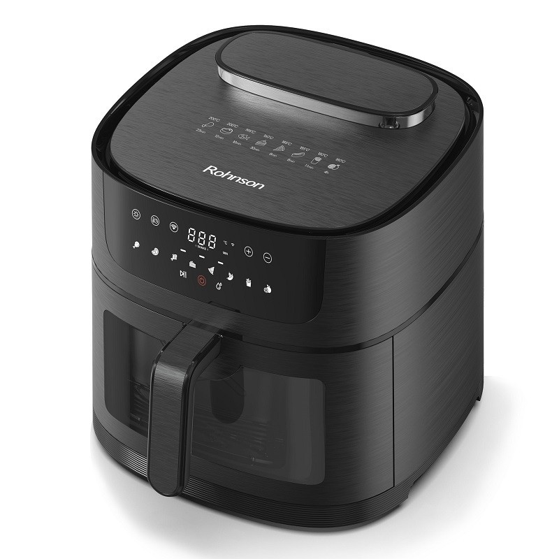Rohnson R-2858 Air Fryer με Wi-Fi 8lt Μαύρο