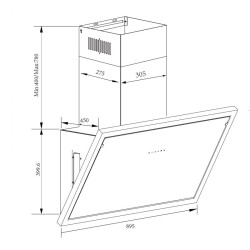 ΑΠΟΡΡΟΦΗΤΗΡΑΣ UNICO S-6079-C58-M13-900