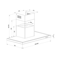 ΑΠΟΡΡΟΦΗΤΗΡΑΣ OSTRIA S-1003Α-Α01-900