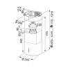 Franke Tube FTU PLUS 3707 I WH White Matt Οροφής 1000001767