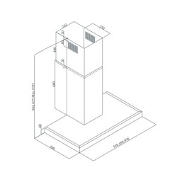 DAVOLINE DAVOLINE ΑΠΟΡΡΟΦΗΤΗΡΑΣ ΝΗΣΙΔΑΣ SQUARE 090 ΙΧ