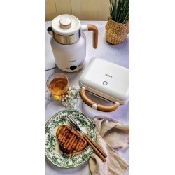 ΤΟΣΤΙΕΡΑ GRUPPE HDWM201A ΜΕ ΑΠΟΣΠΩΜΕΝΕΣ ΠΛΑΚΕΣ IVORY-WOOD 900W