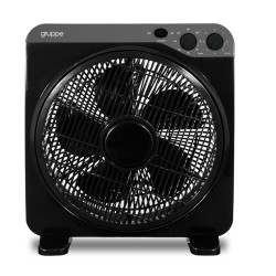 ΑΝΕΜΙΣΤΗΡΑΣ BOX FAN KYT-12DII ΜΑΥΡΟ GRUPPE 60W