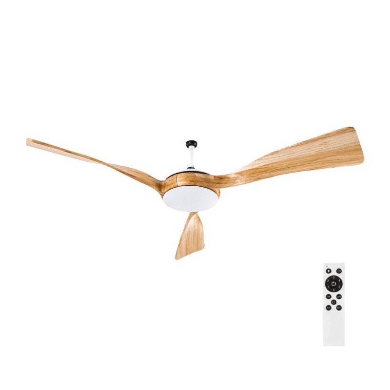 ΑΝΕΜΙΣΤΗΡΑΣ ΟΡΟΦΗΣ GRUPPE RX52-040 WOOD ME ΤΗΛΕ/ΡΙΟ ΚΑΙ DC MOTOR