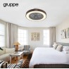 ΑΝΕΜΙΣΤΗΡΑΣ ΟΡΟΦΗΣ GRUPPE CMBF-FS6008 CAPPUCCINO ΜΕ ΦΩΣ ΚΑΙ ΤΗΛΕ/ΡΙΟ DC MOTOR