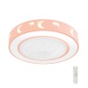 ΑΝΕΜΙΣΤΗΡΑΣ ΟΡΟΦΗΣ GRUPPE CMBF-FS6001 ΠΑΙΔΙΚΟΣ PINK ΜΕ ΦΩΣ ΚΑΙ ΤΗΛΕ/ΡΙΟ DC MOTOR