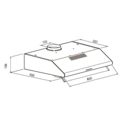 Singer LIN602D inox 21 60cm