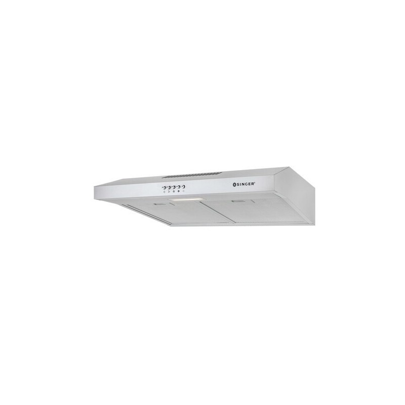 Singer LIN601D inox 60cm με ενα μοτέρ