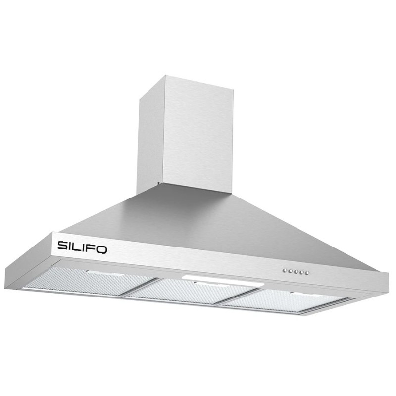 SILIFO SF6618 INOX 90CM (4 ΕΤΗ ΕΓΓΥΗΣΗ ΕΛΛΗΝΙΚΗΣ ΑΝΤΙΠΡΟΣΩΠΕΙΑΣ)