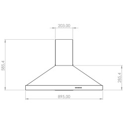 SILIFO SF6618 INOX 90CM (4 ΕΤΗ ΕΓΓΥΗΣΗ ΕΛΛΗΝΙΚΗΣ ΑΝΤΙΠΡΟΣΩΠΕΙΑΣ)