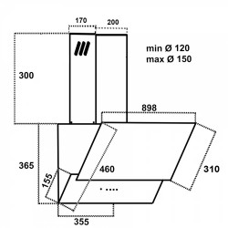 MULTIHOME MH-6605 ΜΠΕΖ 90CM