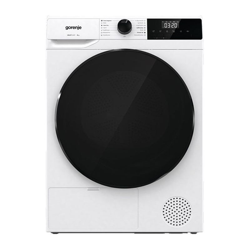 Gorenje DHNA93 Στεγνωτήριο 9kg A+++ με Αντλία Θερμότητας Gorenje DHNA93 Στεγνωτήριο 9kg A+++ με Αντλία Θερμότητας