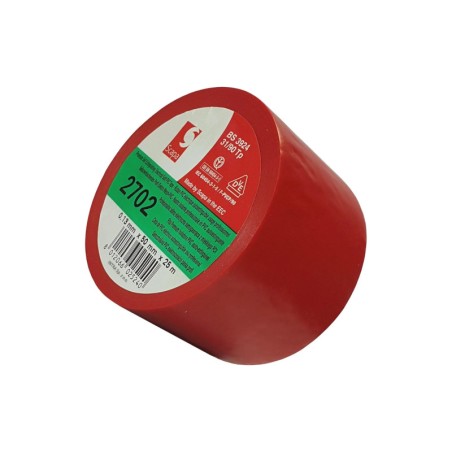 Scapa 2702 Μονωτική Ταινία Κόκκινη 50mm 25m