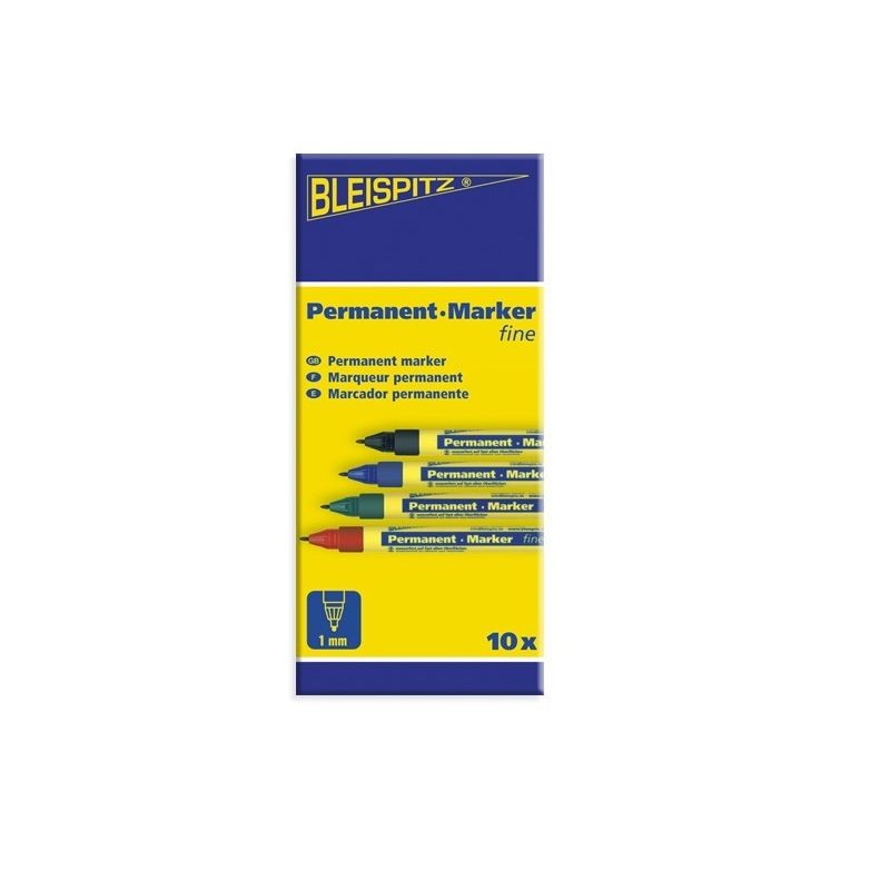 Bleispitz 0792-1 Ανεξίτηλος Μαρκαδόρος Πράσινο 1mm 1TMX