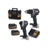 Dewalt Mclaren DCK200MM2T Σετ Κρουστικό Δραπανοκατσάβιδο & Παλμικό Κατσαβίδι 18V 2X4.0Ah & Θήκη