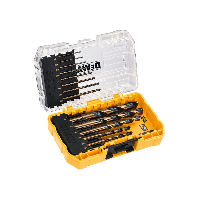 Dewalt DT70727 Σετ Τρυπάνια Μετάλλου Black & Gold 14ΤMX