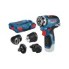Bosch 06019H3003 GSR 12V-35 FC Δραπανοκατσάβιδο Μπαταρίας 12V με 4 Κεφαλές