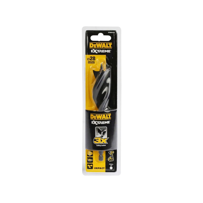 Dewalt DT90244 Τρυπάνι Τριπλής Ράβδωσης 28x152mm