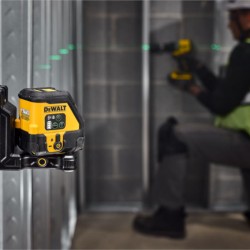 Dewalt DCLE14201GB Επαναφορτιζόμενο Λέιζερ Σταυρού Πράσινης Γραμμής
