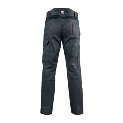 Facom FXWW1010E Παντελόνι Steps Black/Stone/Red FR48