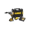 Dewalt DCD1007H2T Brushless XR Κρουστικό Δραπανοκατσάβιδο 18V 2x5.0Ah