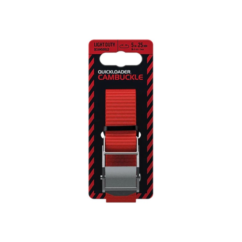 Quickloader QCAM500LD Classic Ιμάντας Φορτιών με Κούμπώμα 5m x 25mm