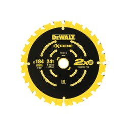 PROMO ΟΚΤΩΒΡΙΟΣ - ΙΑΝΟΥΑΡΙΟΣ Dewalt DT90257 Δίσκος 184x16 24Δ
