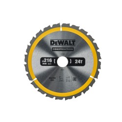 Dewalt DT1952 Δίσκος Κοπής Ξύλου 216x30x24T