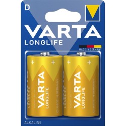 Varta 120307 Μπαταρία Longlife D (2τεμ./blister)
