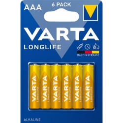 Varta 120313 Μπαταρία Longlife AAA (6τεμ./blister)