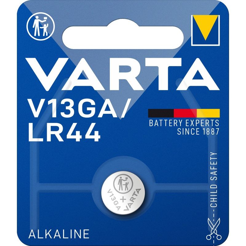 Varta 12254 Μπαταρία V13GA/LR44 1,5V Alkaline (1τεμ./blister)