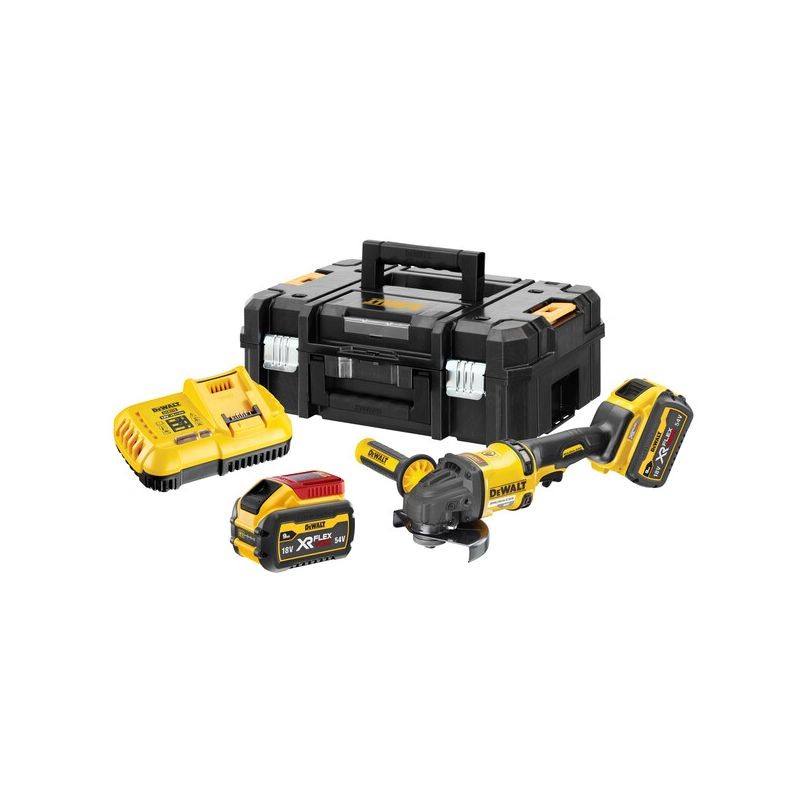 Dewalt DCG418X2 Γωνιακός Τροχός 125mm x 9.0Ah T-STACK
