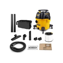 Dewalt DXV34P-QT Σκούπα Υγρών/Στερεών 34L Αθόρυβη