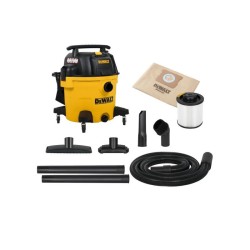 Dewalt DXV34PTA Σκούπα Υγρών/Στερεών 34L με Πρίζα για Εργαλεία