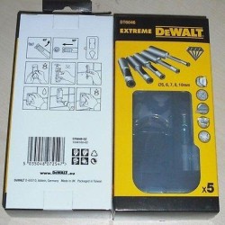 Dewalt DT6046 Σετ Διαμαντοτρύπανα 5 τεμ + WDS 5/6/7/8/10 mm