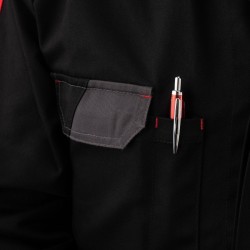 Facom FXWW7000E-5 Χιτώνιο Εργασίας Corner Black/Stone/Grey/Red Track FR-XL