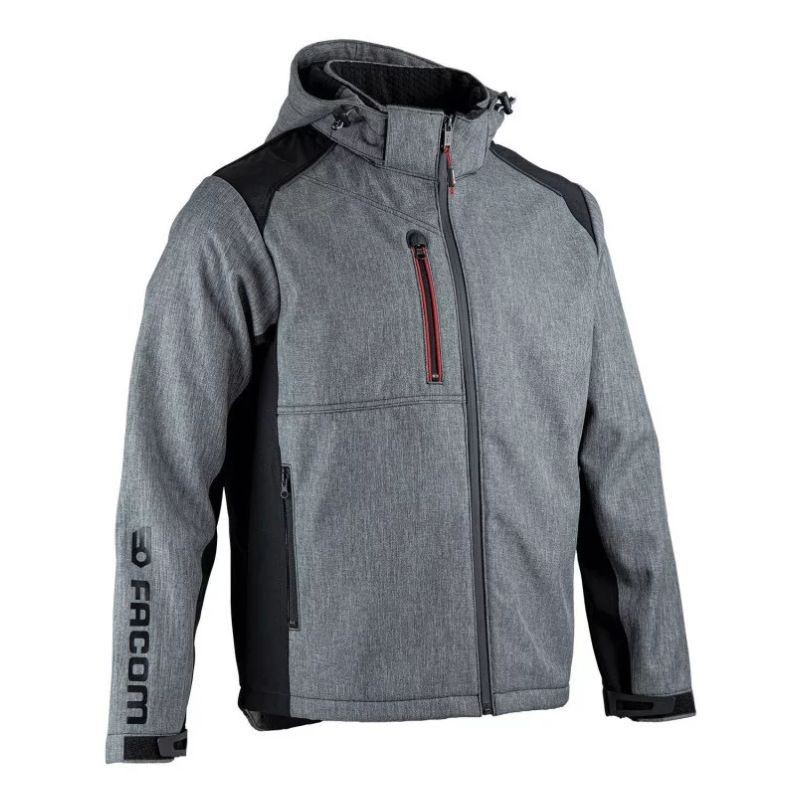 Facom FXWW2020E-7 Μπουφάν Black/Grey Trial No.3XL