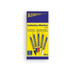 Bleispitz 0990 Μαρκαδόρος Βαφής Λεπτός 1-2mm/3,0ml Μαύρος 10 τεμ