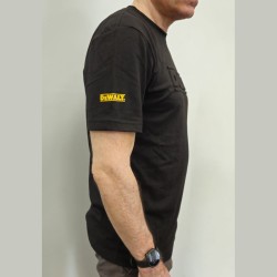Dewalt DWC114-001 Κοντομάνικο Μπλουζάκι 3D Μαύρο No.L