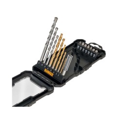 Dewalt DT71567 Σετ 16 τεμ Τρυπάνια Τιτανίου για Δομικά Υλικά και Μέταλλο