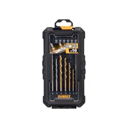 Dewalt DT71567 Σετ 16 τεμ Τρυπάνια Τιτανίου για Δομικά Υλικά και Μέταλλο