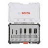 Bosch 2607017466 Κασετίνα με 6 Φρέζες 8mm