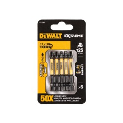 Dewalt DT7396T Μύτες Βιδώματος T25 x 50mm (5 τεμ)