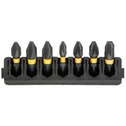 Dewalt DT70809 Σετ Μύτες 7 τεμ Ph Pz 25mm