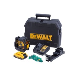 PROMO ΙΟΥΝΙΟΣ - ΣΕΠΤΕΜΒΡΙΟΣ Dewalt DCLE34021D1 Λείζερ Επίπεδο Αλφάδι Πράσινο 18V 1x2Ah Li-Ion